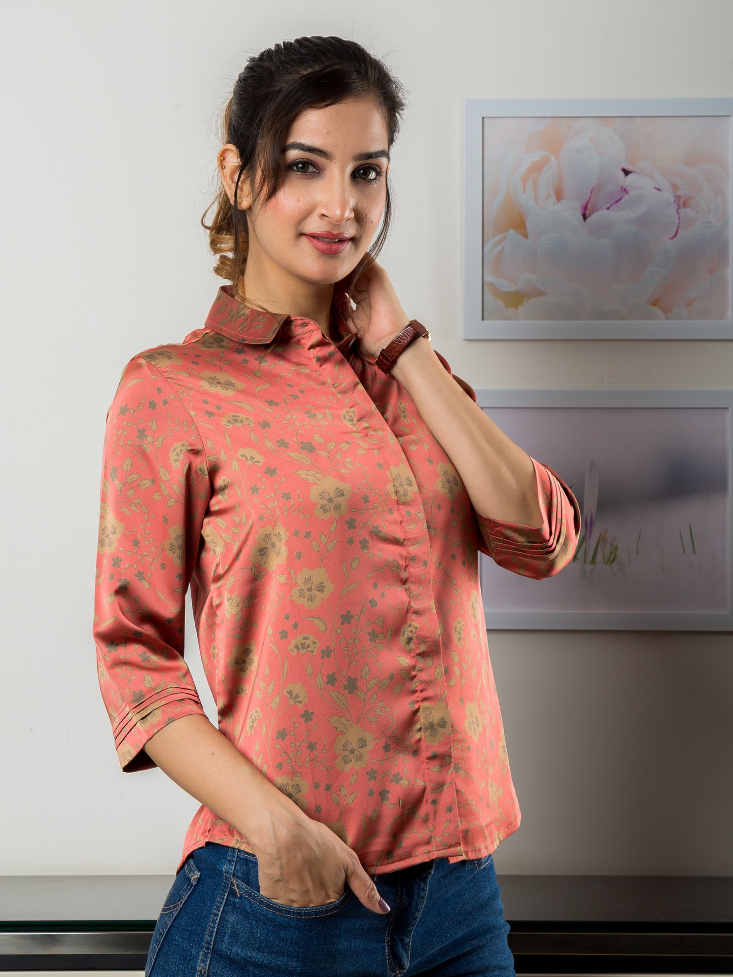 Maya Satin Shirt