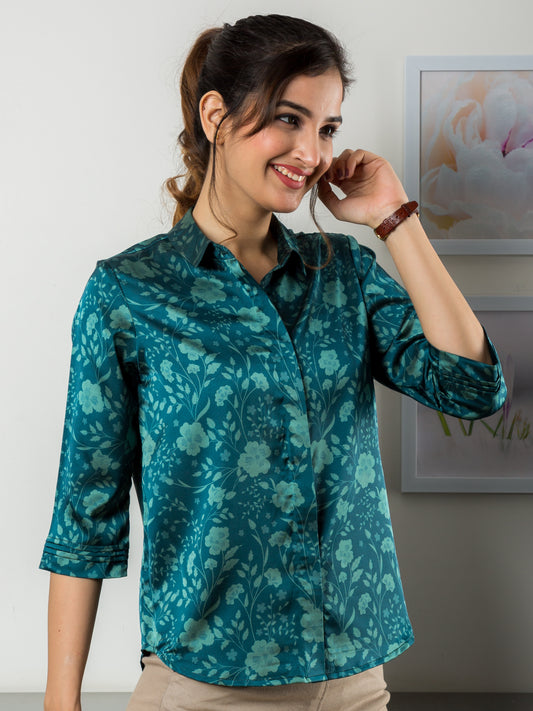 Jane Satin Shirt