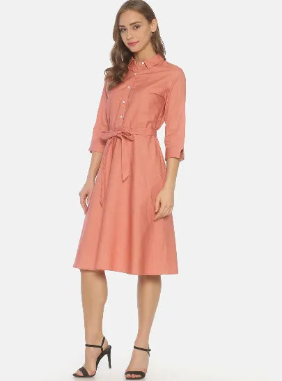 Sorbet "Pure Cotton" Shirt Dress